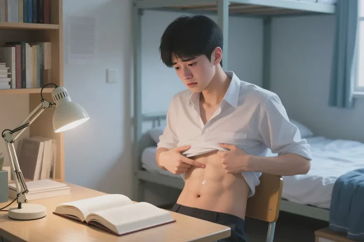 大学生肚子上出湿疹能治愈吗(图1)