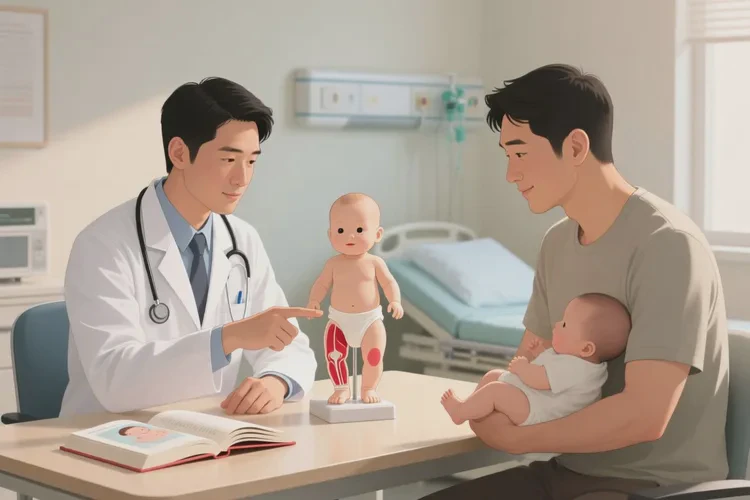 新生儿小腿出湿疹可以治愈吗(图2)