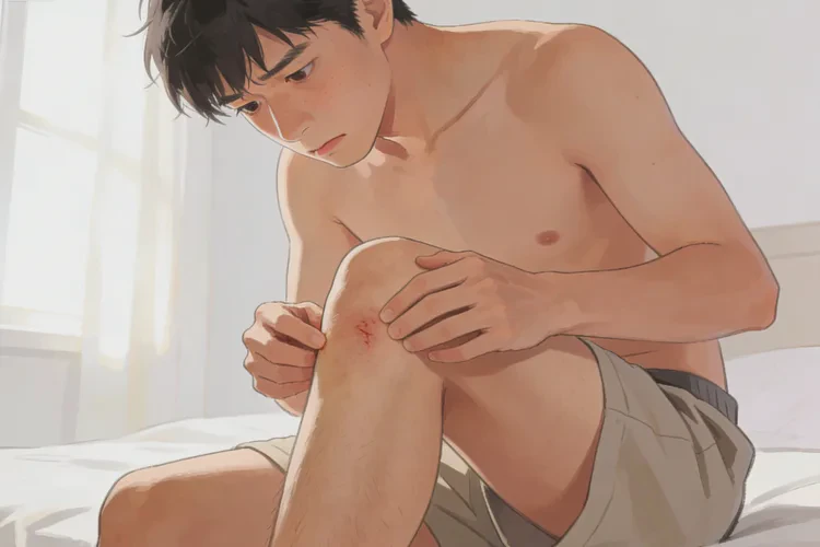 青年人大腿出现湿疹能治愈吗(图1)