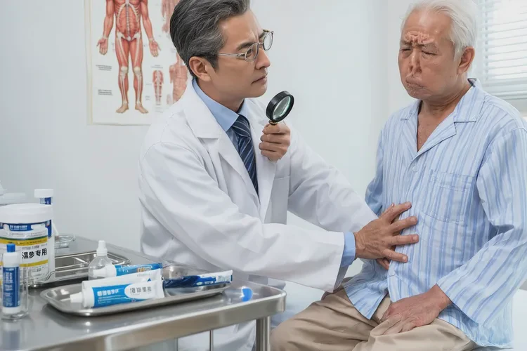 高龄老人肚子上有湿疹能治愈吗(图2)