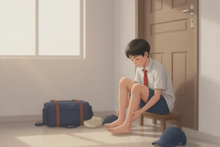 小学生脚上起湿疹能治愈吗(图1)