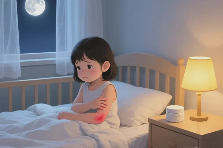 小孩身上偶尔起湿疹能不能治愈(图1)