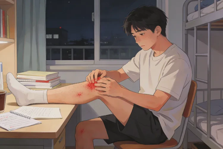 大学生小腿上有湿疹能治愈吗(图1)