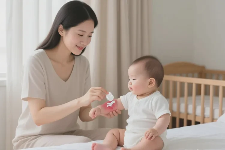 婴儿手臂经常起湿疹能不能治愈(图1)