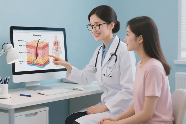 女性身上偶尔长湿疹能治愈吗(图3)