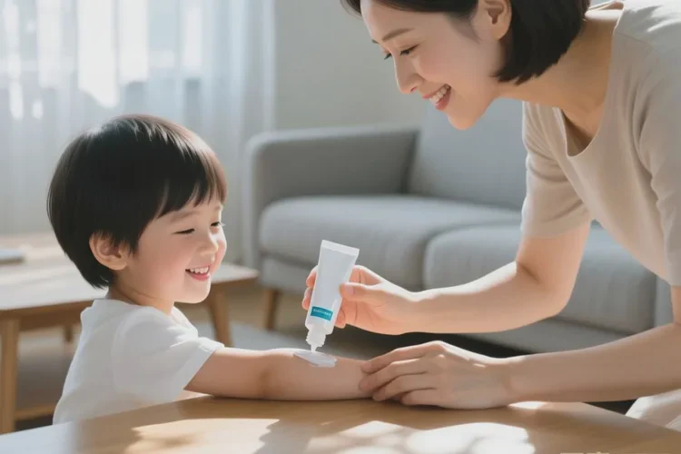 小孩手臂偶尔长湿疹能不能治愈(图1)