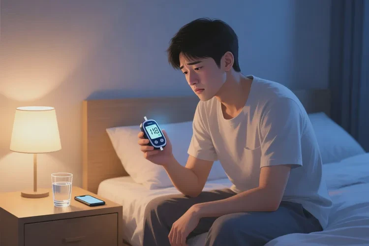 28岁晚上血糖13.3是怎么回事(图1)