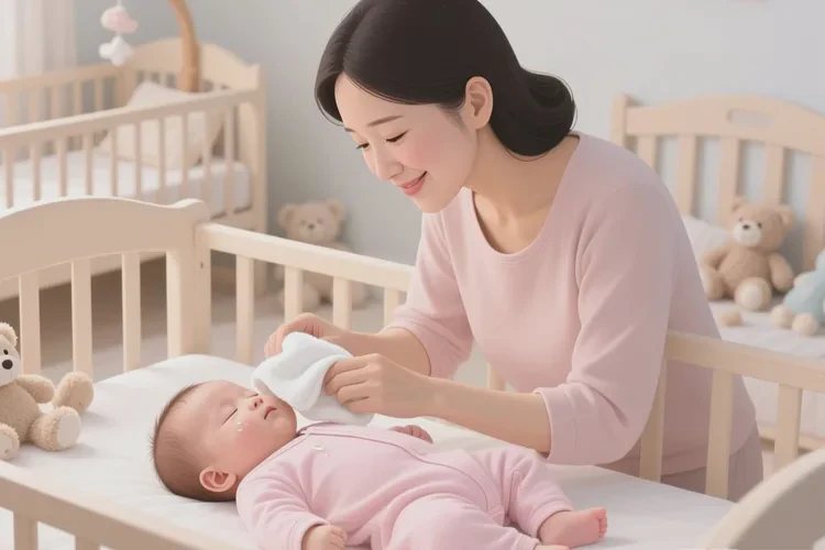 婴儿脖子上容易长湿疹能不能治愈(图1)