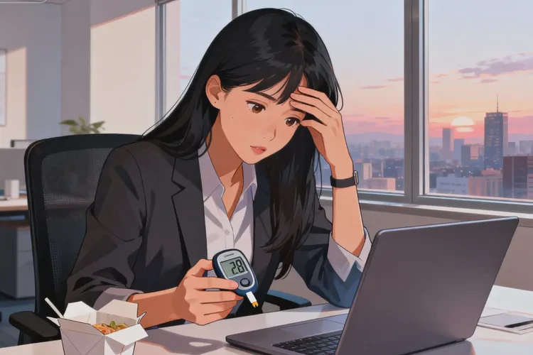 28岁下午血糖8.7是怎么回事(图1)