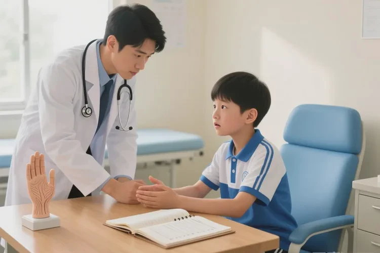 中学生手上经常起湿疹能治愈吗(图3)