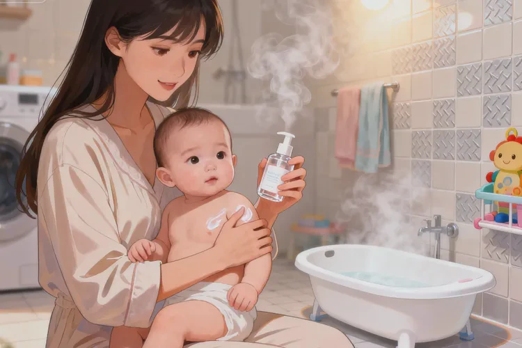 幼儿面部有湿疹能治愈吗(图1)