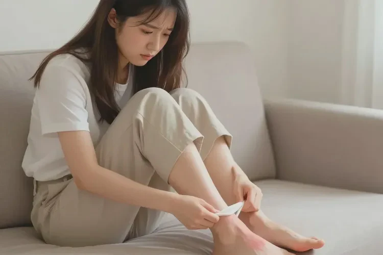 青年人小腿经常长湿疹能治愈吗(图1)