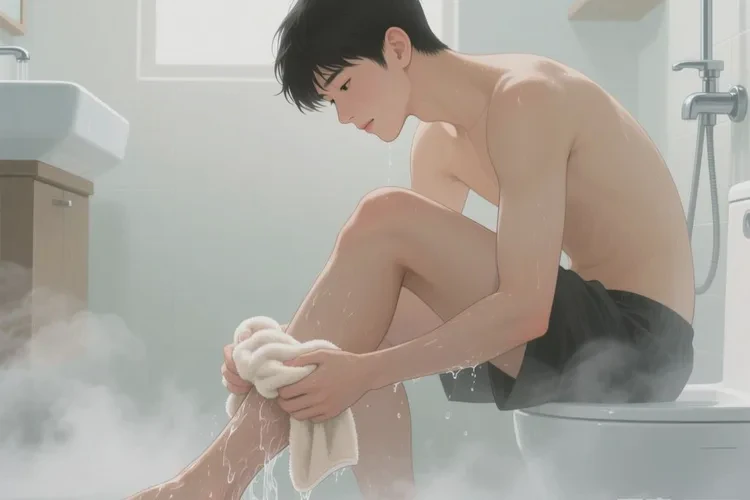 青年人小腿上经常起湿疹能治愈吗(图1)