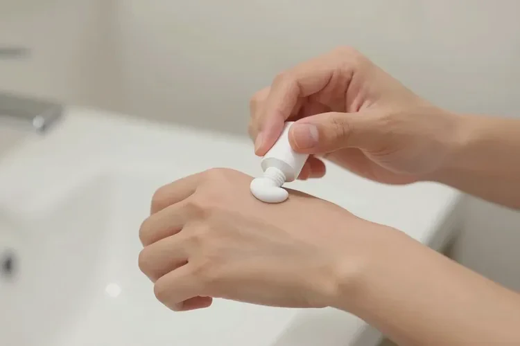 男生手臂上偶尔起湿疹能治愈吗(图2)