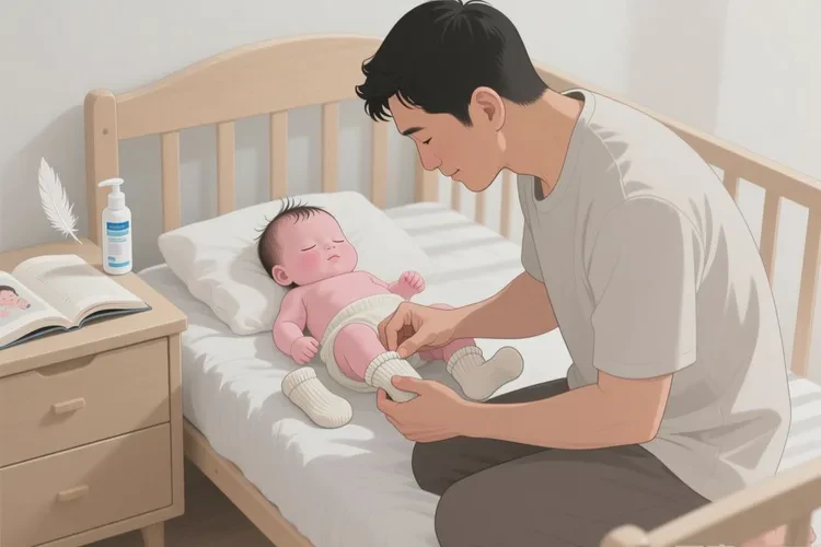 婴儿脚上容易长湿疹能不能治愈(图4)