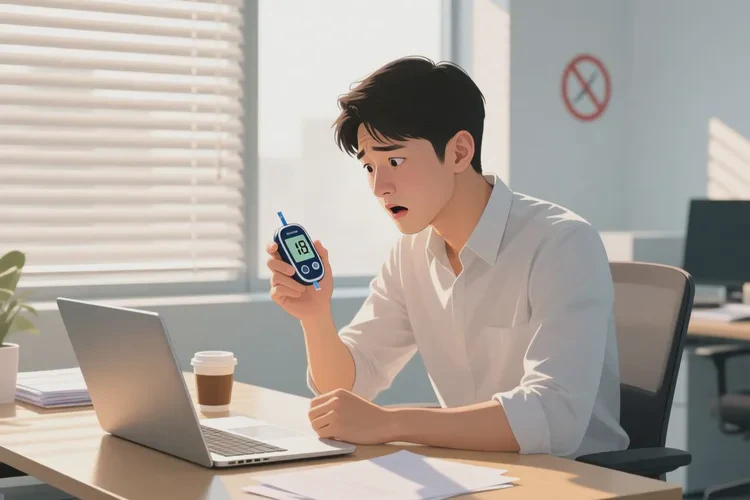 28岁中午血糖18点5是怎么回事(图1)