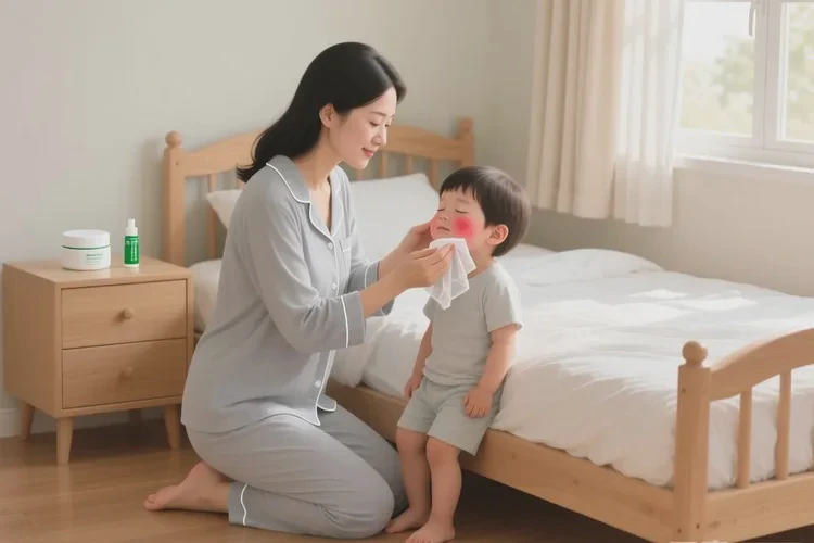 小学生脸上偶尔起湿疹能治愈吗(图1)