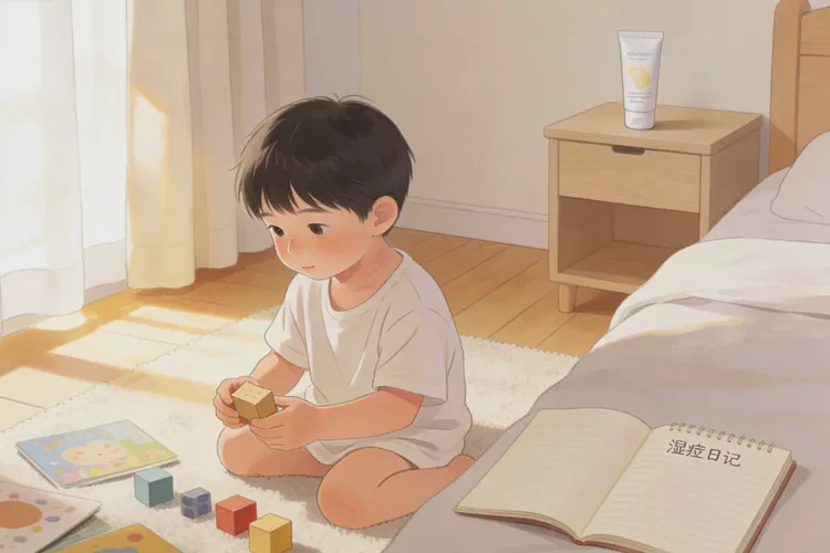 小儿脖子经常起湿疹能治愈吗(图2)