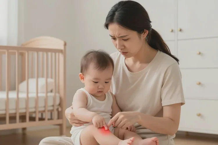 婴儿小腿起湿疹能不能治愈(图1)