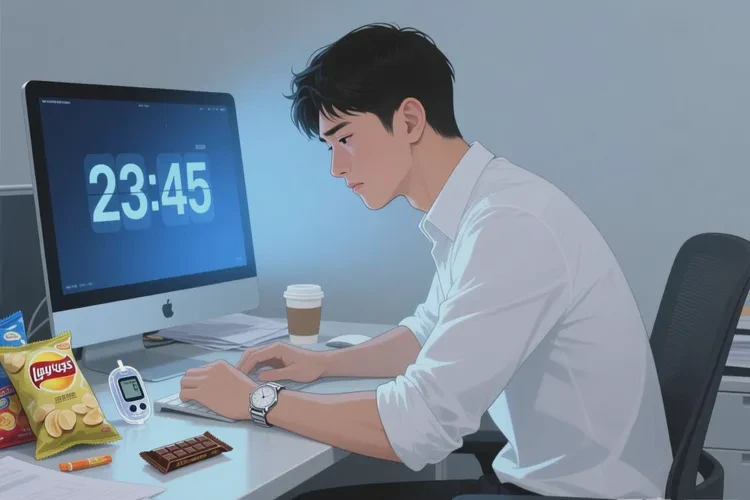 29岁晚餐血糖9点9是怎么回事(图2)