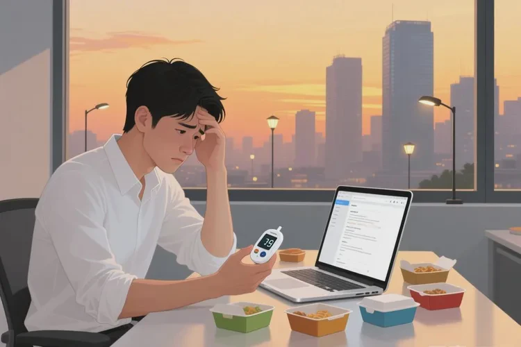 29岁中餐血糖13点6是怎么回事(图1)