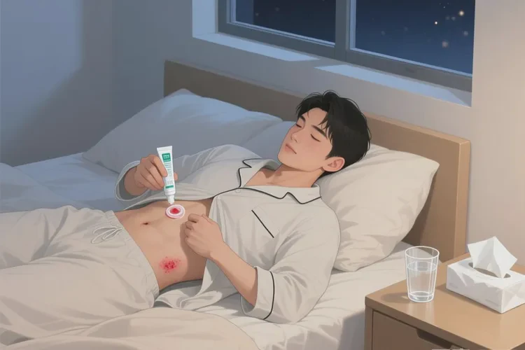 男性肚子上经常起湿疹能治愈吗(图2)