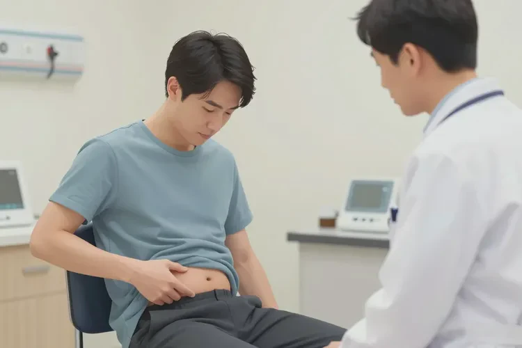 男性肚子容易起湿疹能治愈吗(图1)