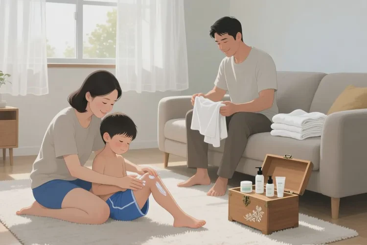 小学生大腿偶尔长湿疹能治愈吗(图3)