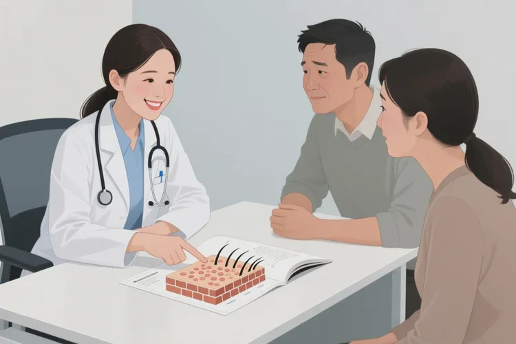 孩子肚子上经常长湿疹能不能治愈(图1)