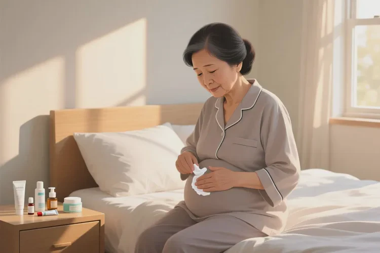 老年人肚子出湿疹可不可以治愈(图1)