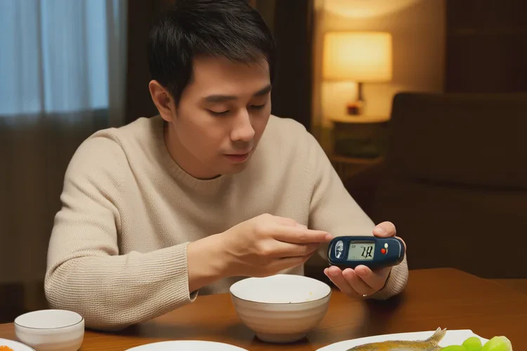 31岁晚餐血糖8.6是怎么回事(图1)