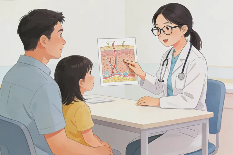 孩子小腿起湿疹能不能治愈(图3)