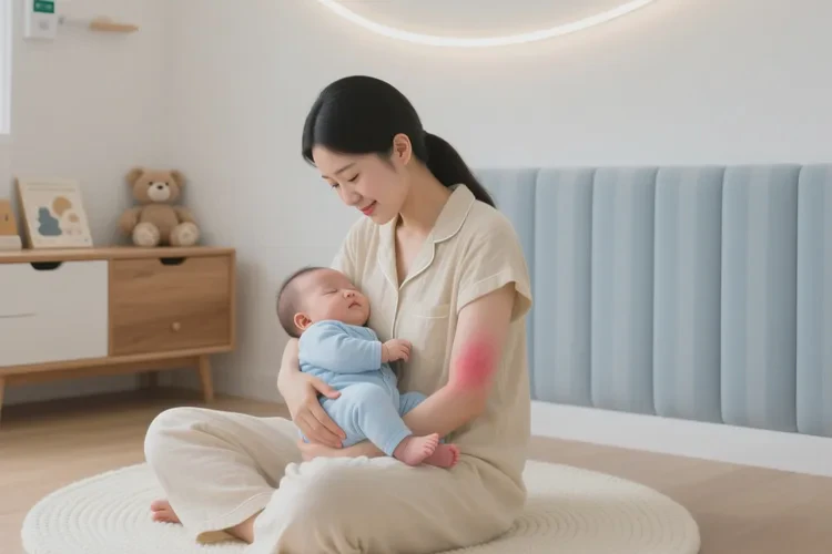 宝宝手臂出湿疹可以根治吗(图1)