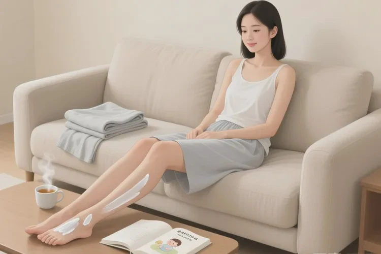 哺乳期妈妈小腿出湿疹可不可以治愈(图1)