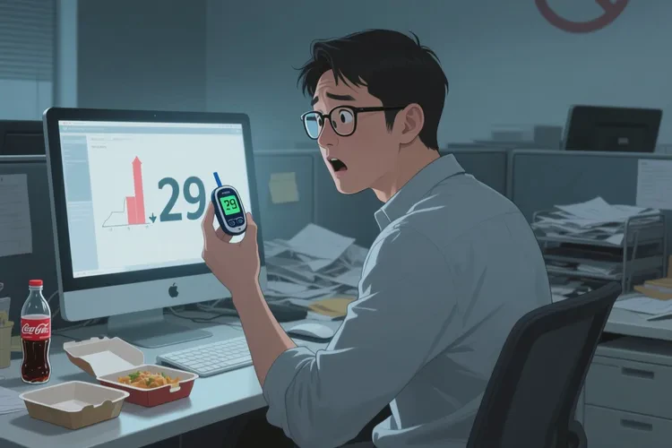 29岁中午血糖27.9是怎么回事(图1)