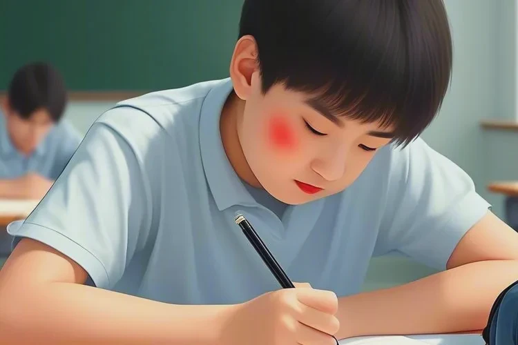 中学生手臂上起湿疹能根治吗(图1)