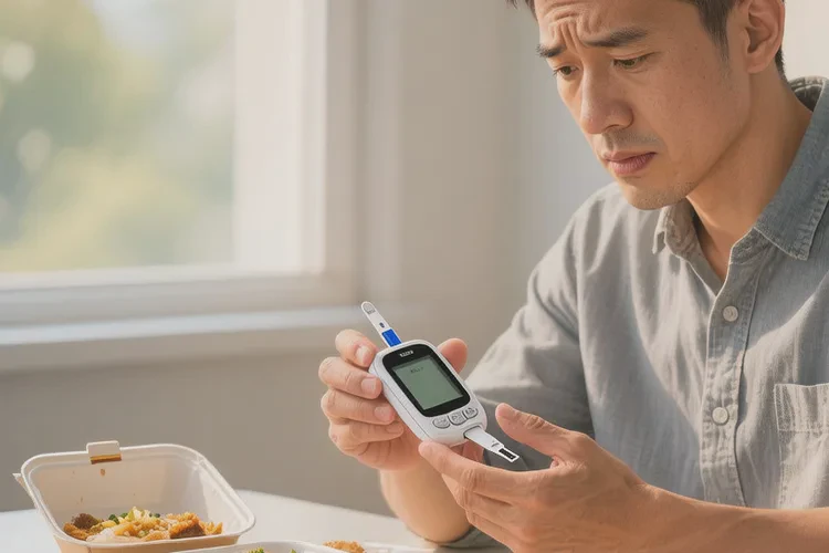 30岁中餐血糖7.7是怎么回事(图1)