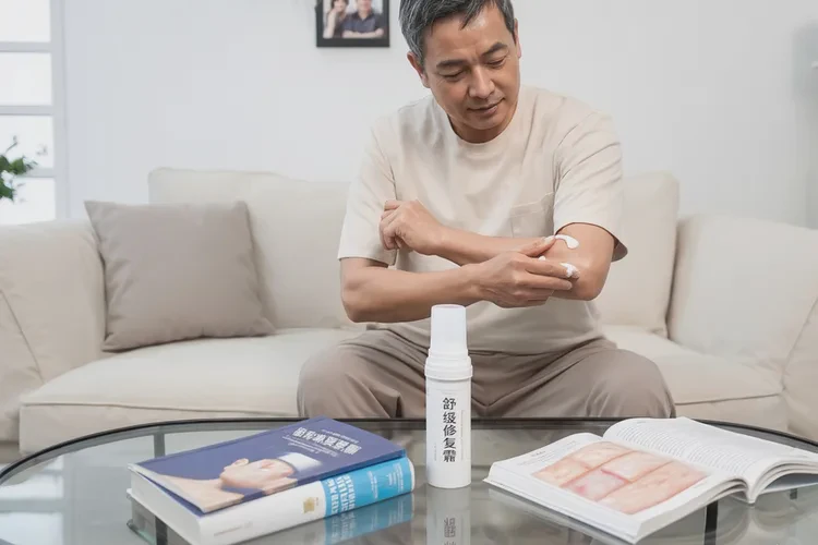 男人手臂有湿疹能根治吗(图1)