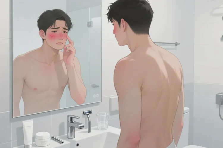 男人面部经常长湿疹可不可以治愈(图1)