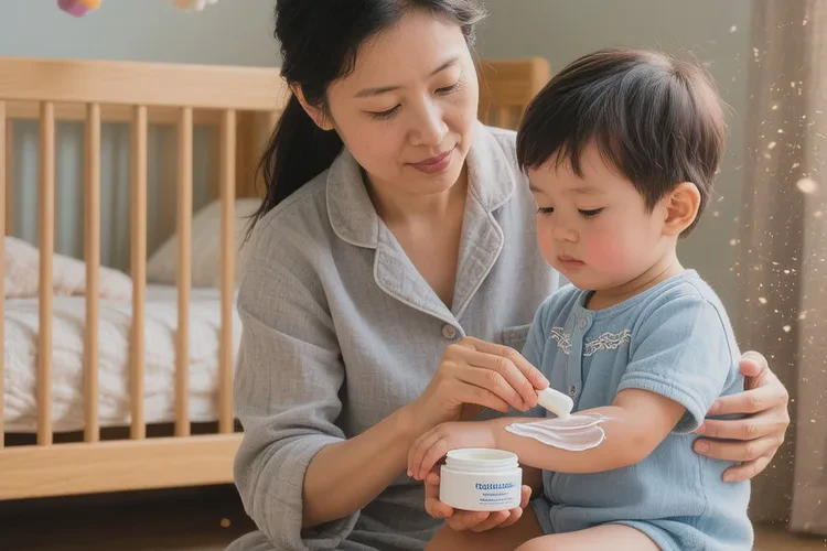 幼儿手臂容易起湿疹能根治吗(图1)