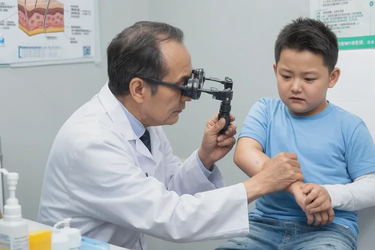 孩子手臂上容易起湿疹能够根治吗(图4)