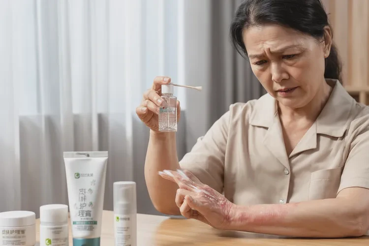 女性手上经常长湿疹可以根治吗(图1)