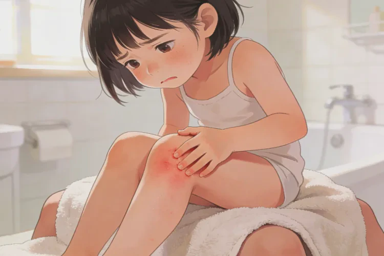 孩子身上容易起湿疹能不能治愈(图2)