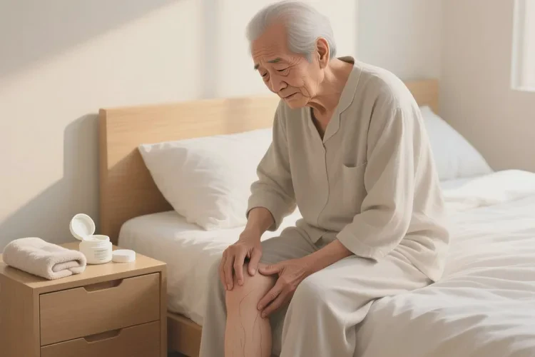 高龄老人大腿上容易起湿疹可不可以治愈(图1)