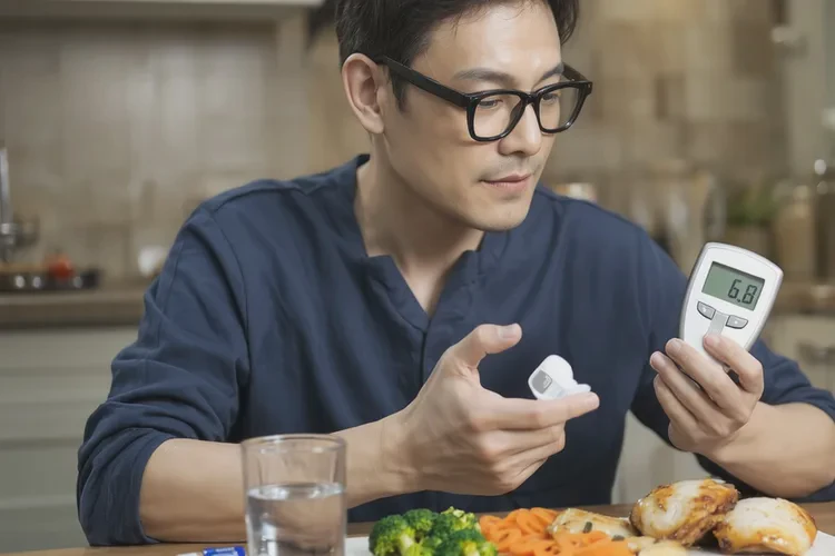 31岁晚餐血糖6.8是怎么回事(图1)