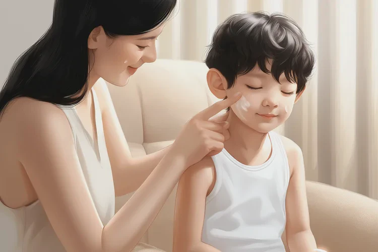 儿童脖子起湿疹可以根治吗(图2)