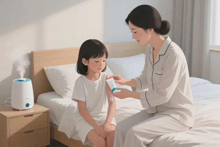 小学生手臂上偶尔起湿疹能靠自己自愈吗(图2)