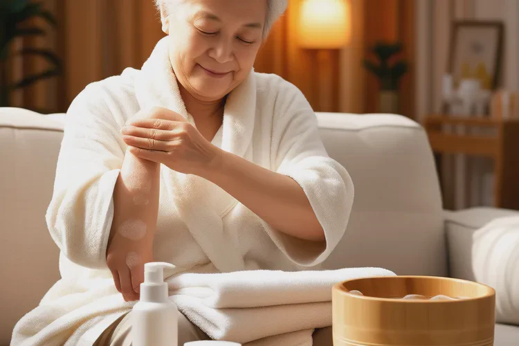 老人手臂容易长湿疹可以根治吗(图3)