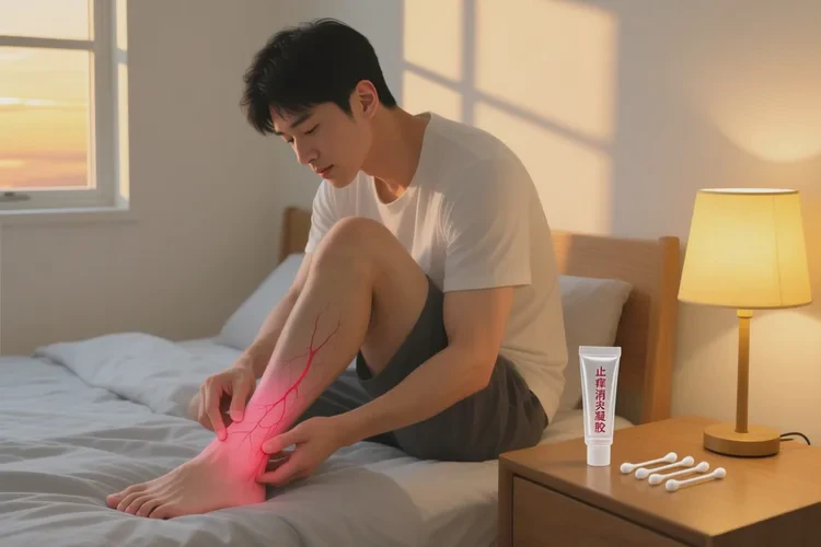 男人脚上起湿疹可不可以治愈(图1)