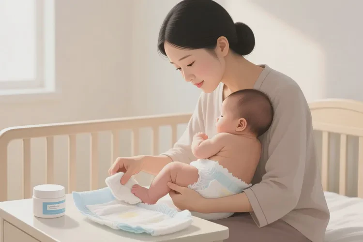 婴儿屁股起湿疹可以根治吗(图1)